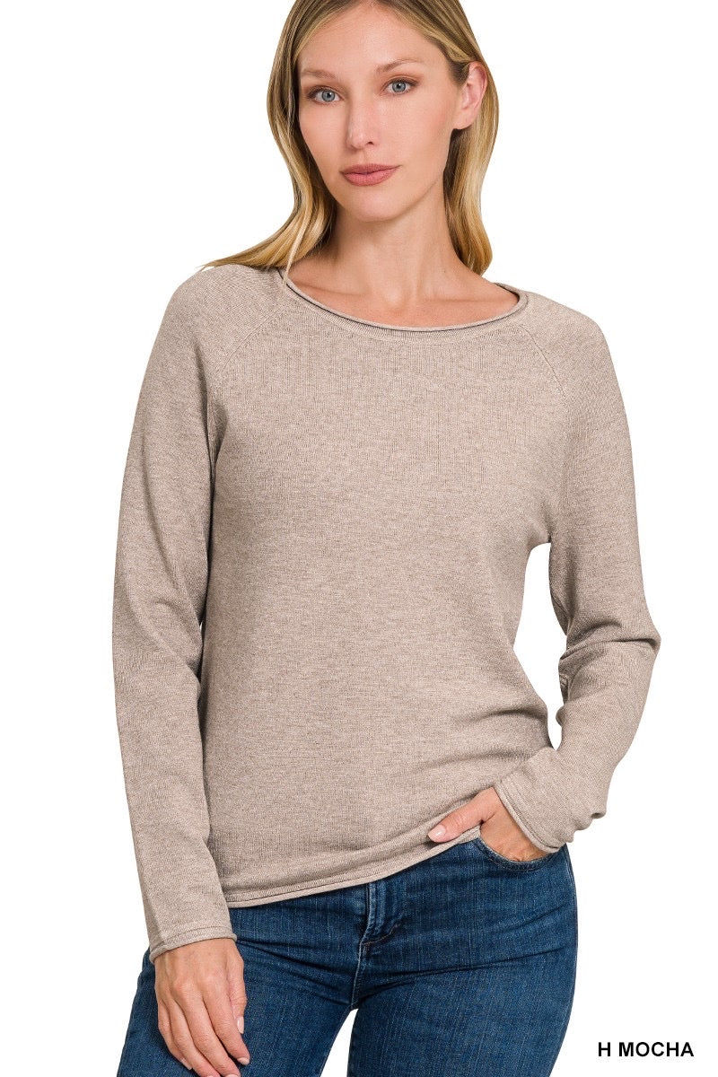 JACKIE  ROUND NECK SWEATER