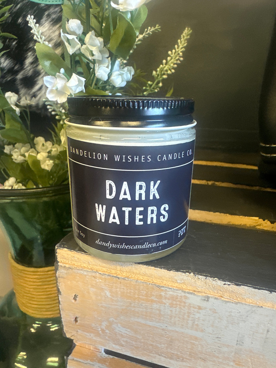 4oz dark waters candle