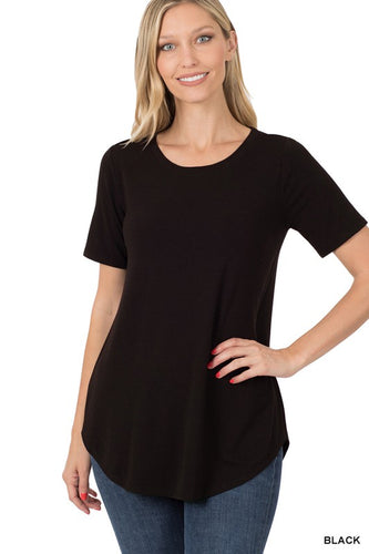 Lacy Basic Round Neck