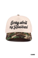 Sorry about my Husband Hat