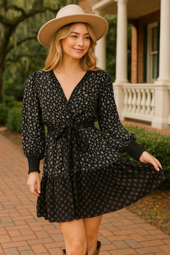 Boho Floral Dress