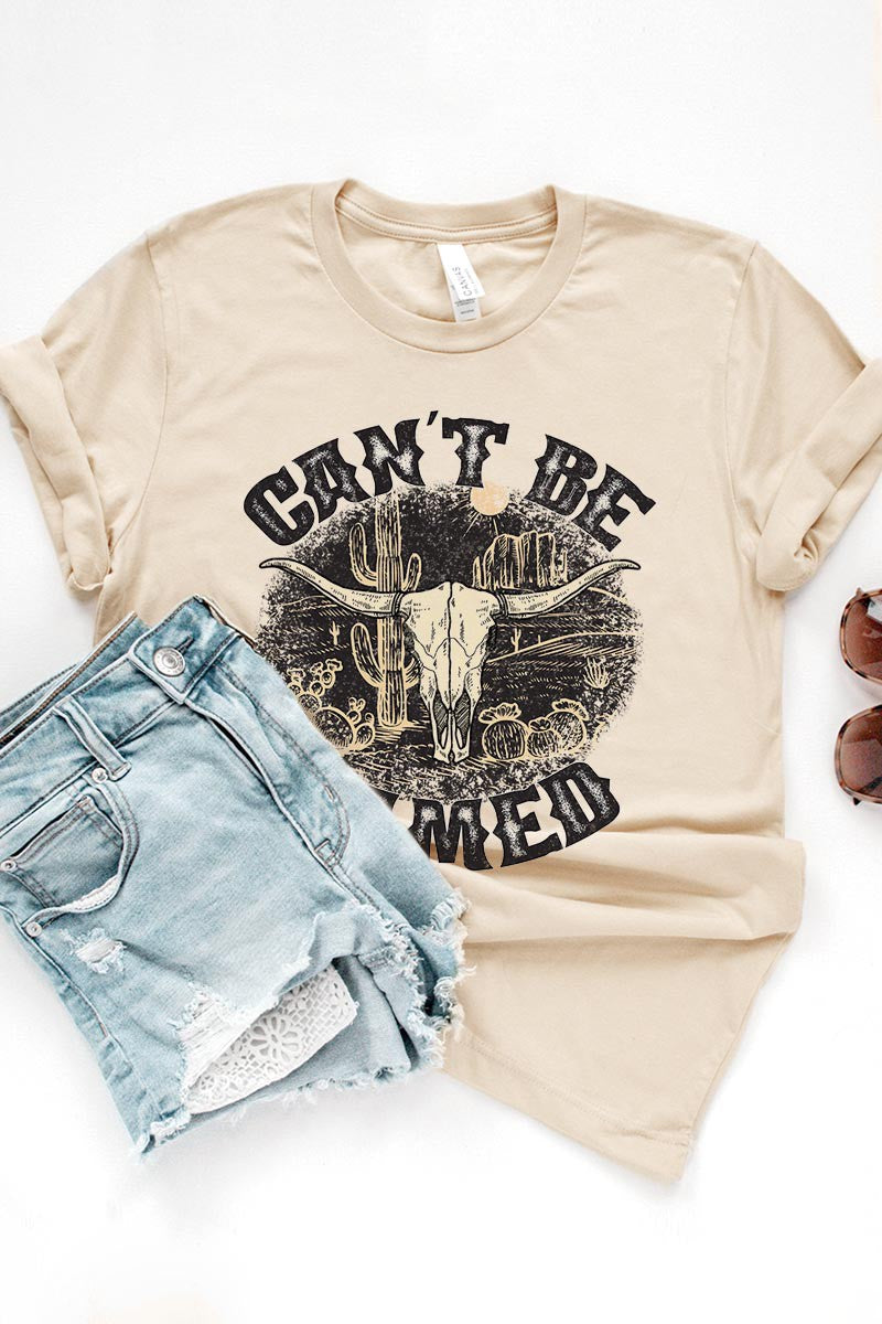 Can’t Be Tamed Tee