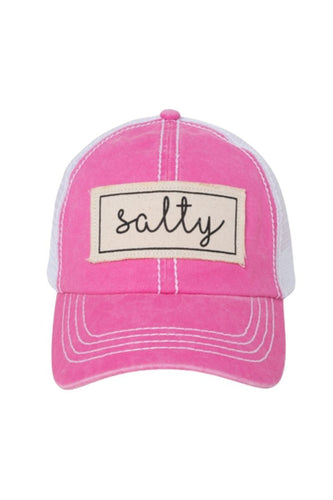 Hot Pink Salty Hat