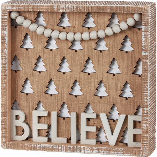 BELIVE BOX SIGN 4427
